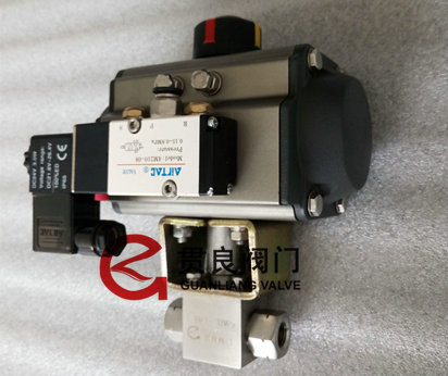 氣動高壓內螺紋球閥